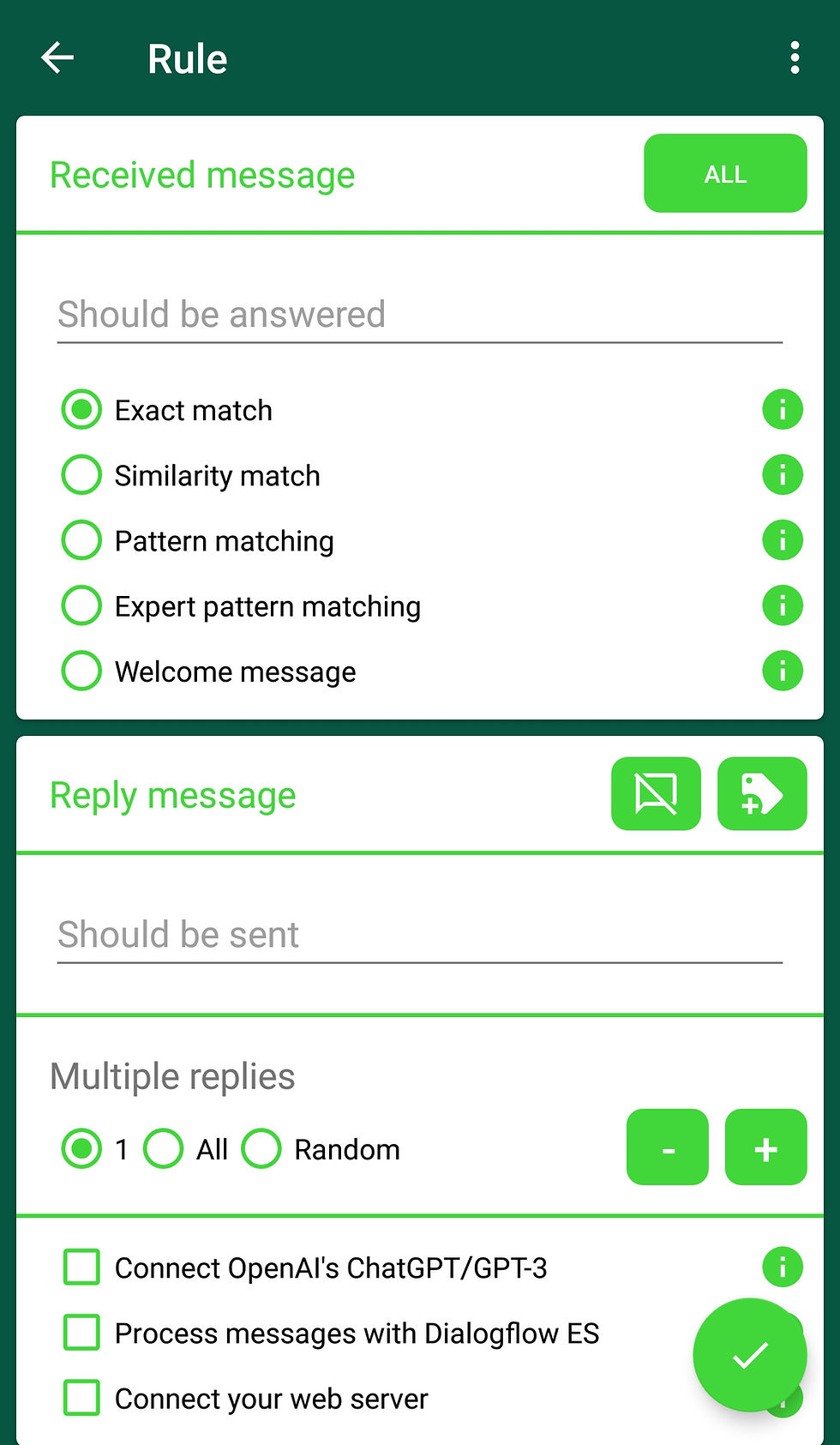 Tips penggunaan AI Auto Reply DM